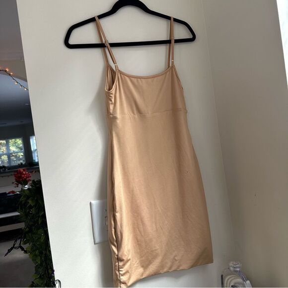 White Fox Boutique Tan mini dress - Picture 10 of 10